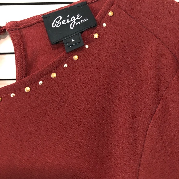 Beige by ECI Top NWOT - Picture 3 of 6